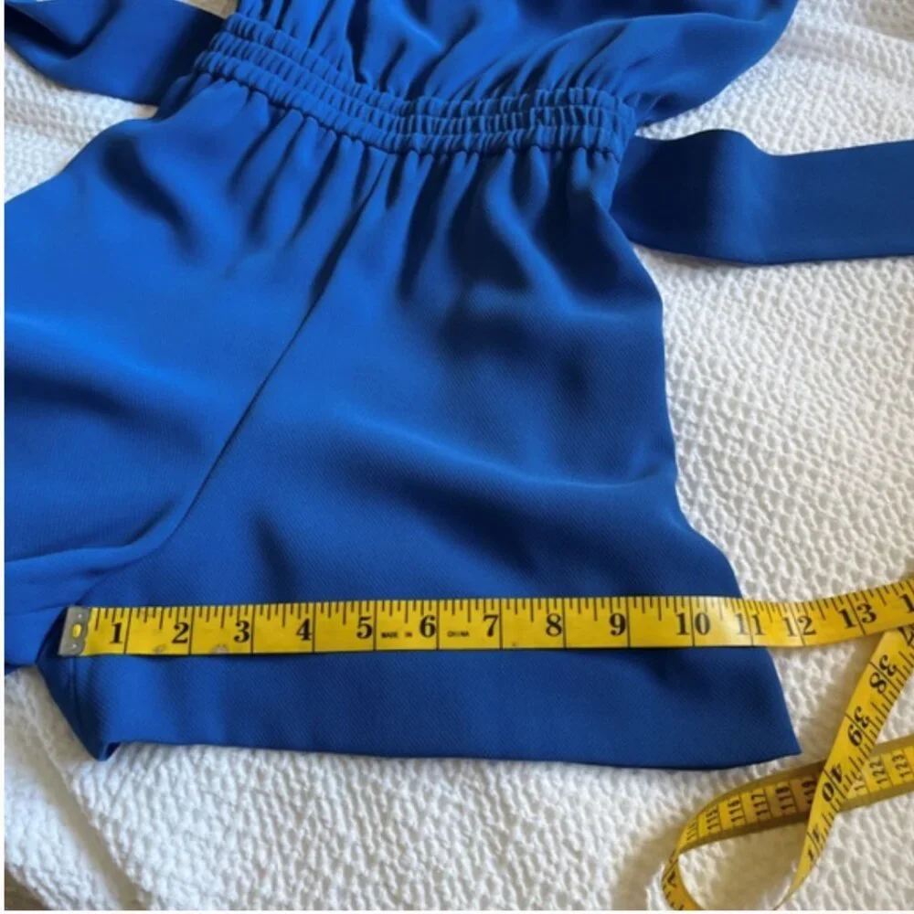 Club Monaco Taye Blue Romper - Picture 8 of 9